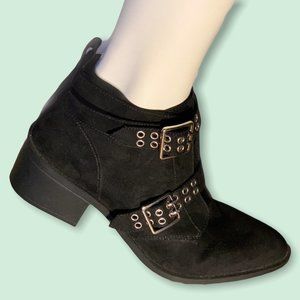 Black Buckle Booties ▪️ Divided by H&M